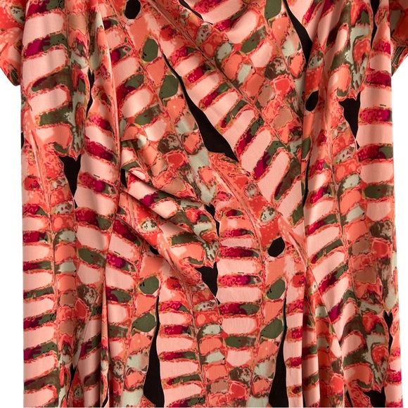 Signature by Robbie Bee Short Sleeve Midi Dress (1X) - Picture 5 of 12